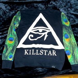KILLSTAR EYE OF HORUS SWEATSHIRT(VERY RARE)